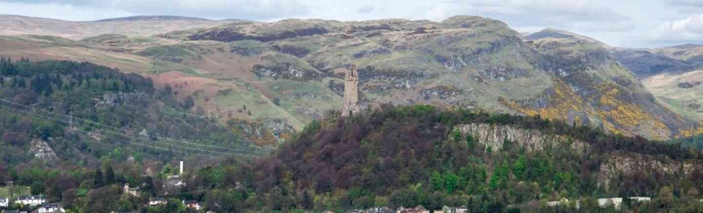 Ochil Hills and the National Wallace Monument