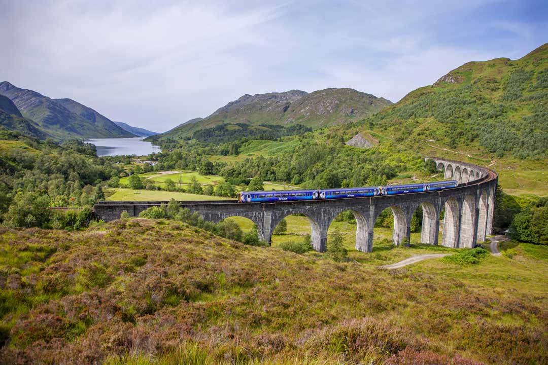 Crossing Glenfinnan Viaduct