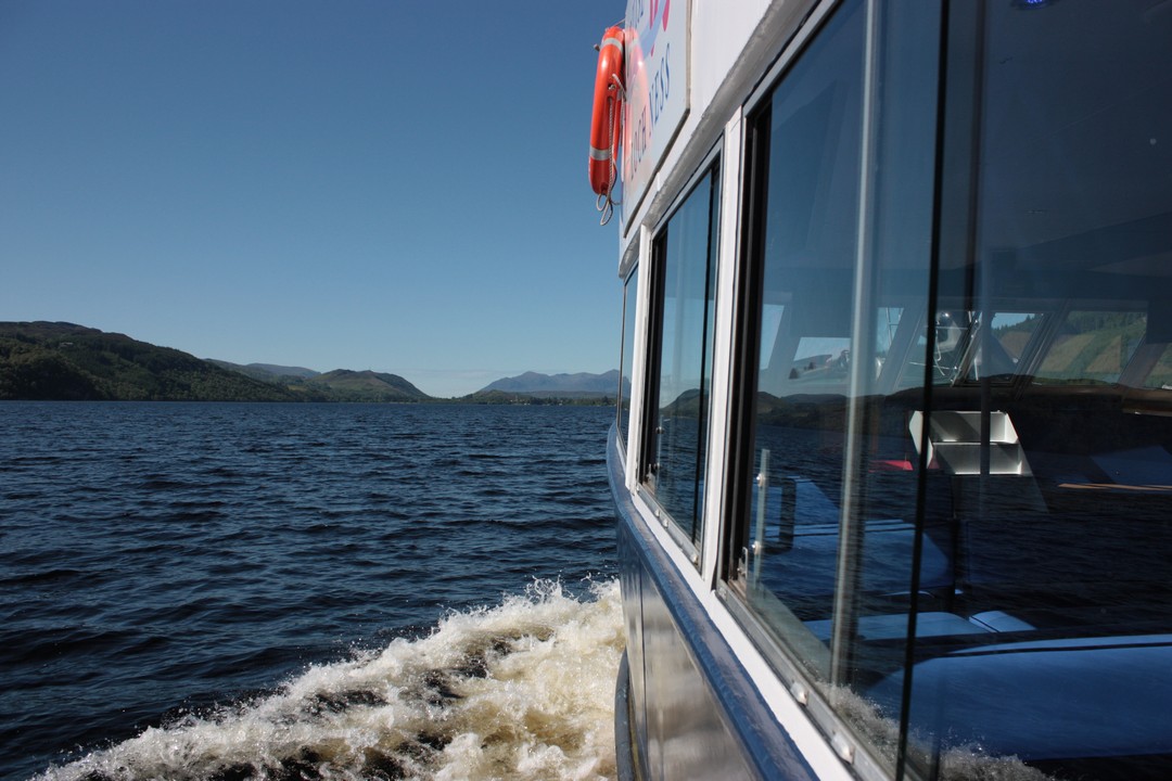 Cruising Loch Ness