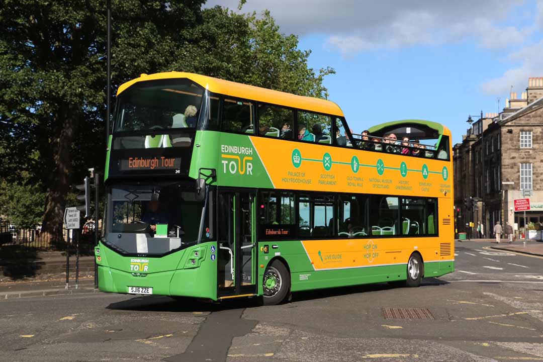 open top bus tour of edinburgh