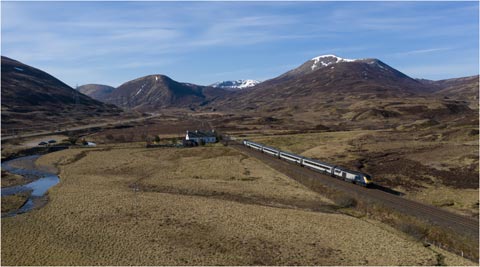 ScotRail HST on The Highland Line