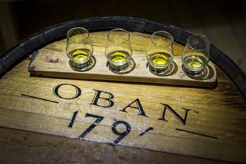 Whisky Tasting at Oban Distillery