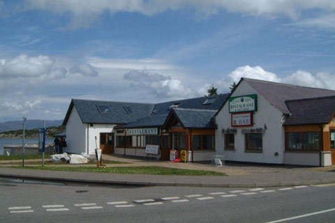 Exterior view of the Castle Moil Restaurant