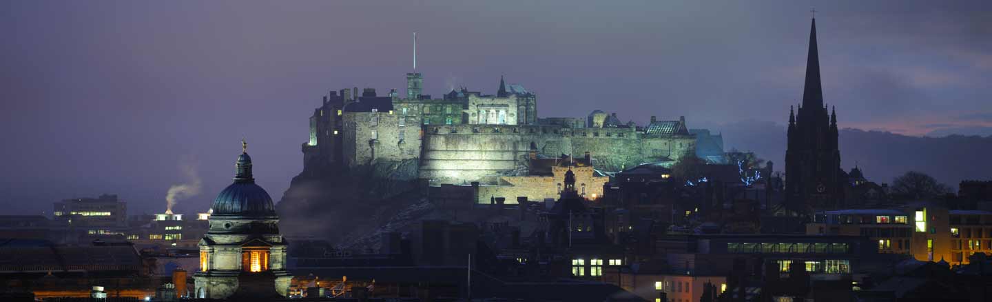 Edinburgh Casle at Night