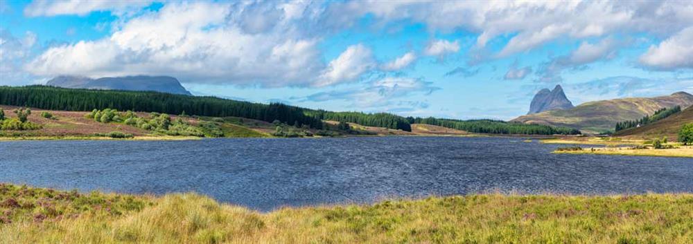 Suilven Mountain in the Scottish Highlands
