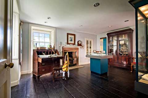 The Spence at Ellisland Farm where Burns wrote much of his work