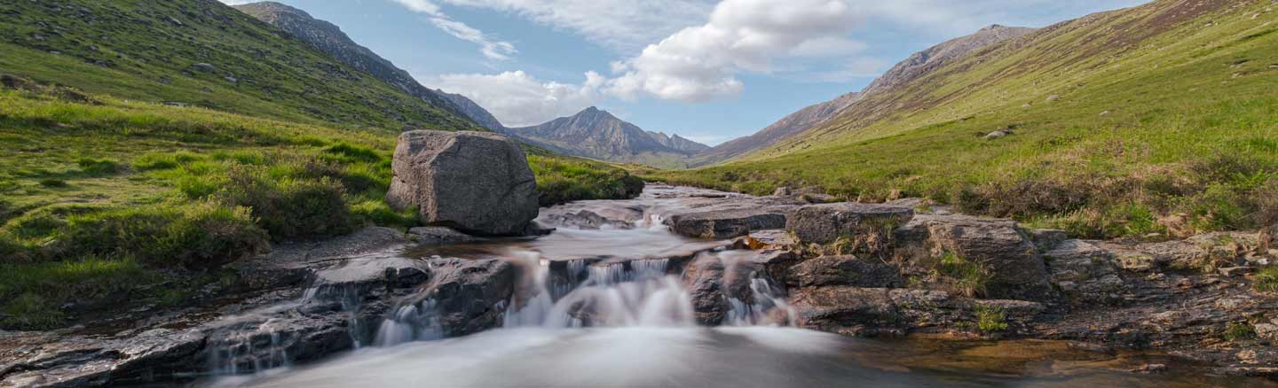 Waterfall in Glen Rosa, Isle of Arran