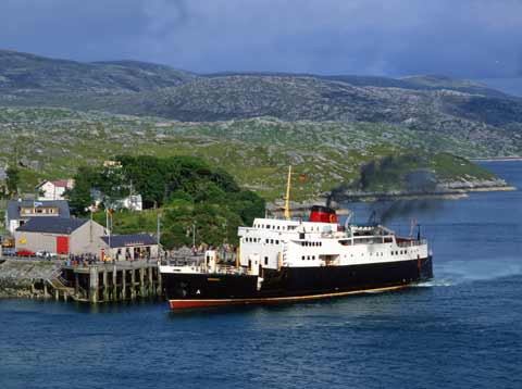 MV Hebrides at Tarbert, Isle of Harris