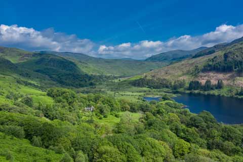 Glen Trool in the Galloway Forest Park
