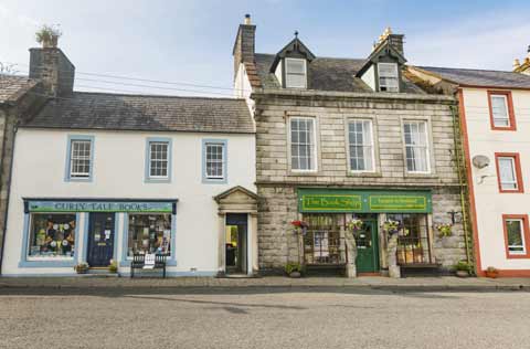 Curly Tale Books and The Book Shop in Wigtown