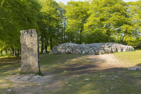 The prehistoric site of Clava Cairns