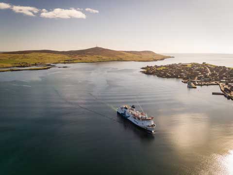 Northlink Ferry on the Aberdeen to Lerwick route