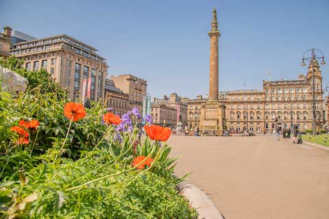 Statues in George Square