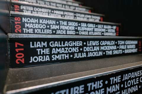 Artists staircase at King Tuts