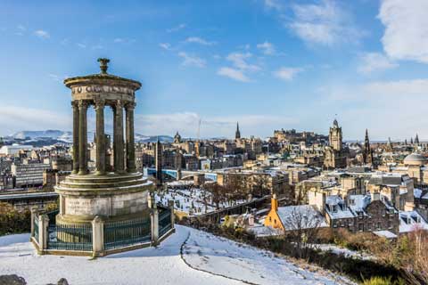 Edinburgh in Winter