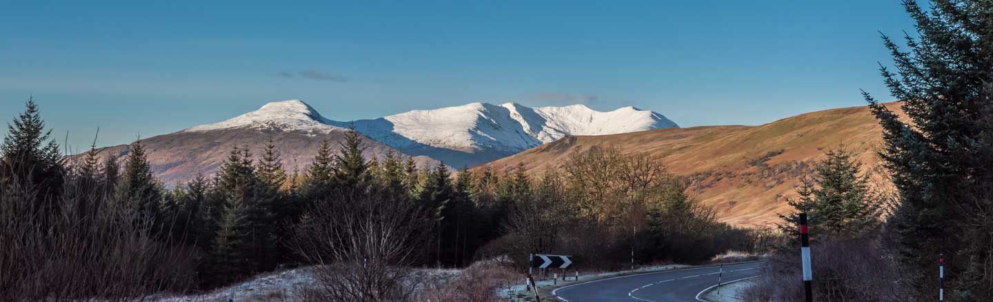 Kilchrenan by Loch Awe  in winter