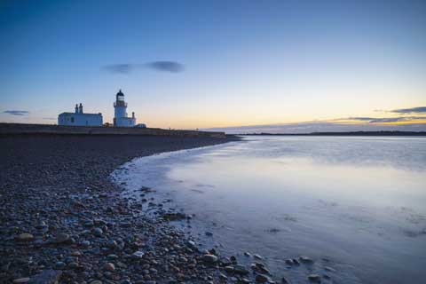 Chanonry Point Lighthouse at Sunset