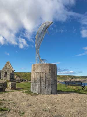 Dolphin Statue at Portsoy