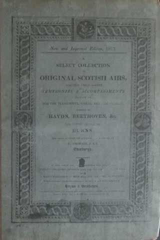Cover of the Select Scottish Airs book