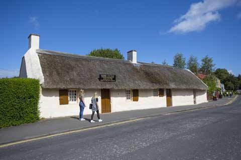 Exterior of Burns Cottage