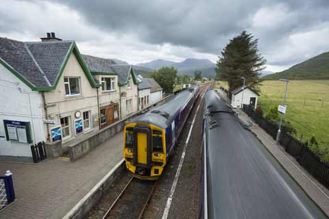 ScotRail Trains at Strathcarron Station