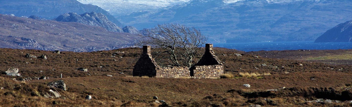 Abandoned Highland Cottage