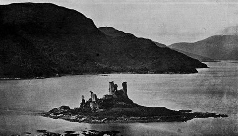 View of Eilean Donan Castle pre 1911