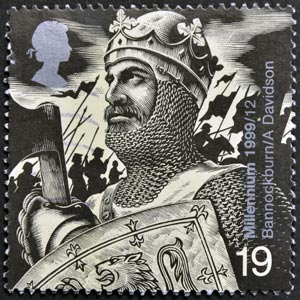 Commemorative Robert the Bruce Stamp