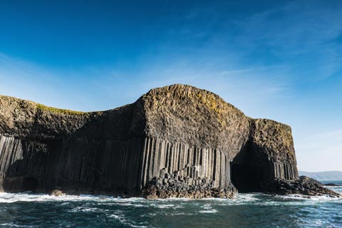 Fingals Cave seen from the sea