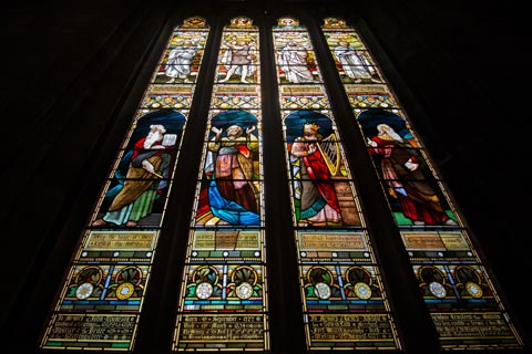Stained Glass Windows at Stirling Castle