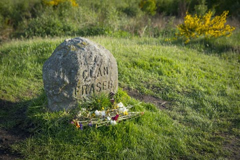 Clan Fraser Grave at Culloden Battlefield
