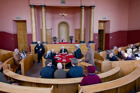 Courtroom of Inveraray Jail 