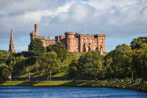 Inverness Castle and the River Ness