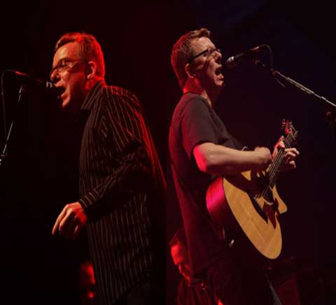 The Proclaimers on stage