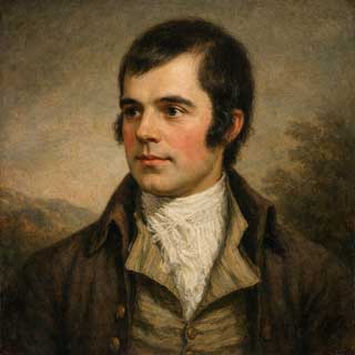 Portrait of Robert Burns