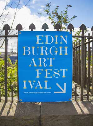 The Edinburgh Art Festival takes place in August each year