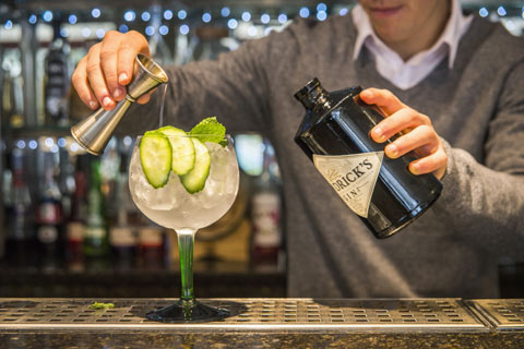 Specialist Gin Bar in Edinburgh