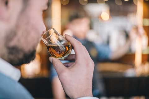 Whisky tasting at Glenturret Distillery