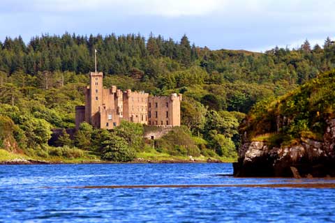Dunvegan Castle on the Isle of Skye