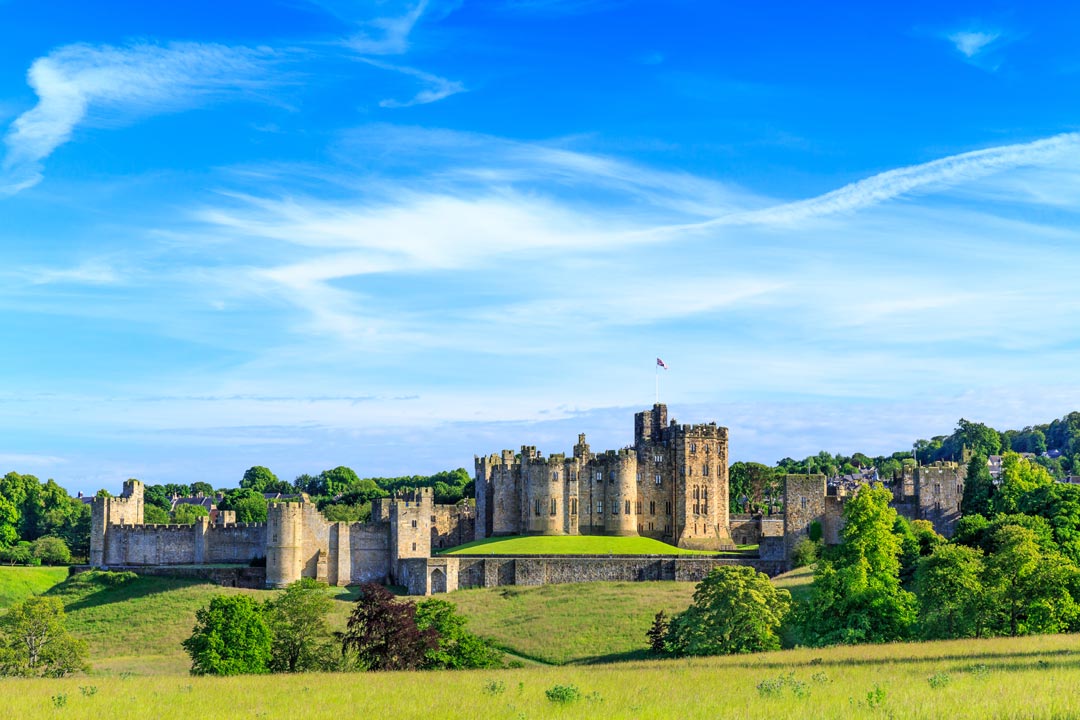 Alnwick Castle, Holy Island and Scottish Borders