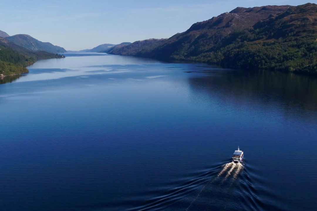Cruising Loch Ness